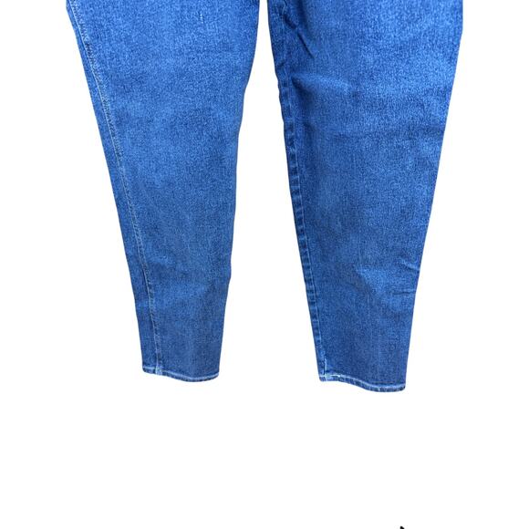 Gloria Vanderbilt Stretch Jeans 16 Short Blue Denim Mid Rise Tapered CottonBlend - Picture 7 of 8